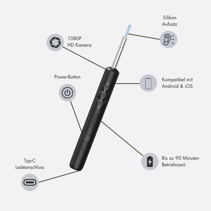 LUMEA® - Ohrenreiniger mit HD-Kamera
